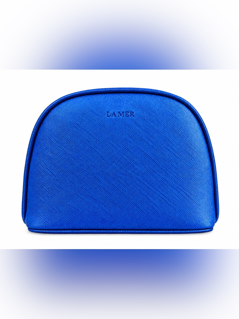 LA MER Royal Blue Cosmetic Bag